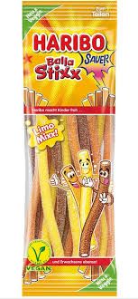 German Haribo Balla Stixx Sauer Limo Mixx 6.2 oz (175g)