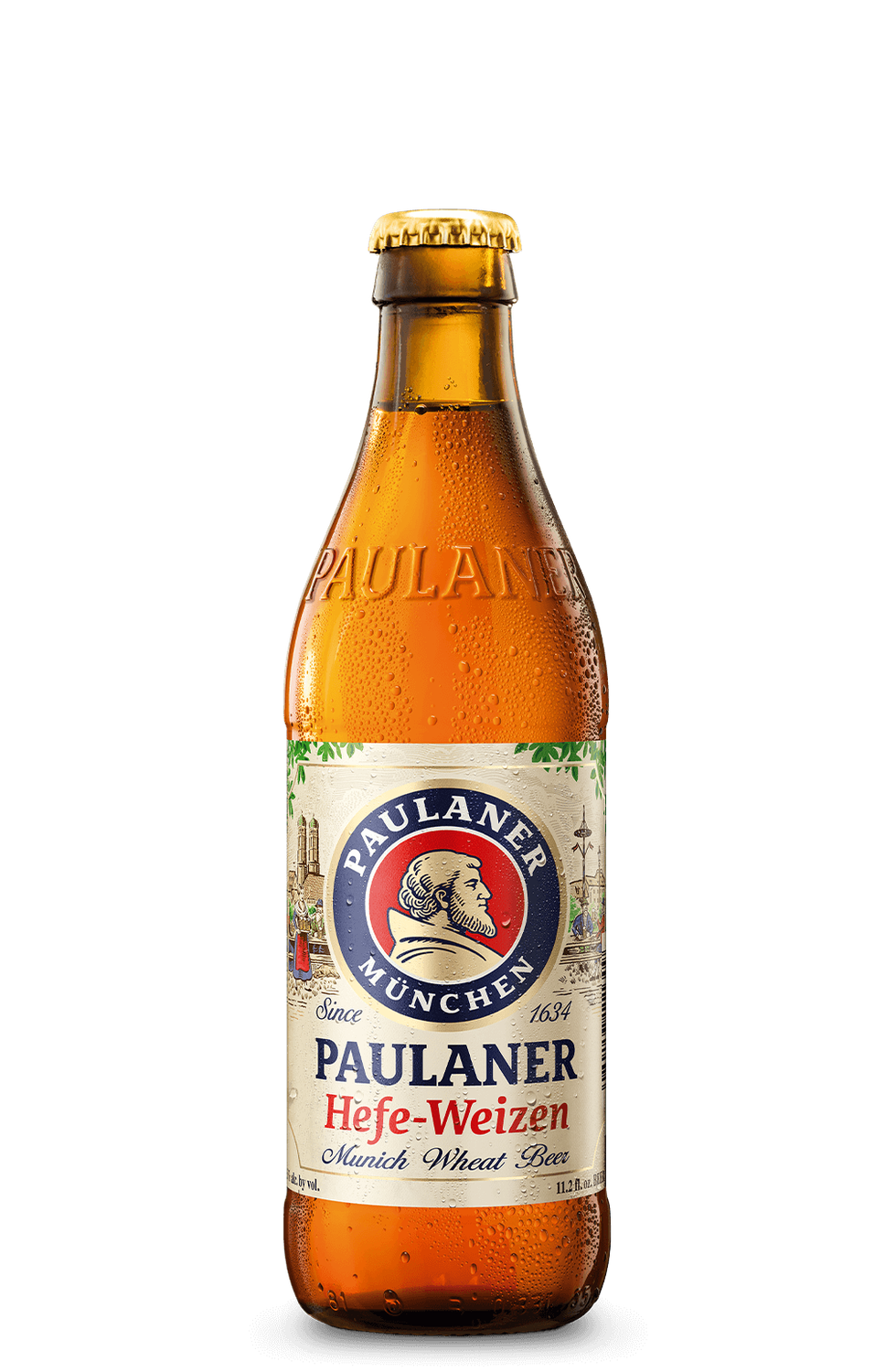 Paulaner Hefe-Weizen Munich Wheat Beer 11.2 oz (330ml)