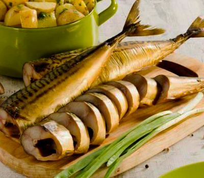 Cold Smoked Whole Mackerel Fish (1.2 lbs)