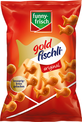 Funny Frisch Original Gold Fish (Goldfischli) 3.5 oz (100g)