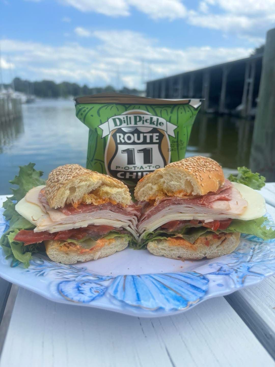 Italian 9&quot; Stallion Hoagie Sandwich (All Condiments from Europe)