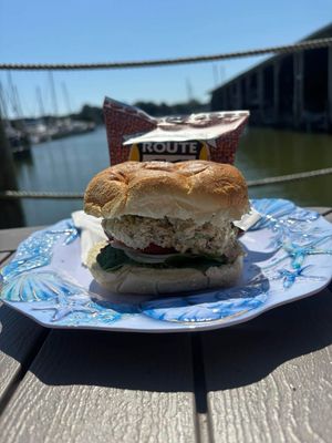 Simona&#39;s Chicken Salad Sandwich. Order by Phone, In-Store and ONLINE (select SANDWICH PICKUP at URBANNA at checkout).