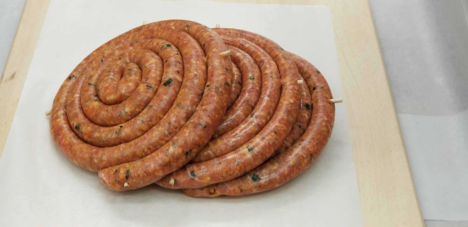 Italian Cervellata Lamb Thin Fresh Sausage (1-1.25 lbs)