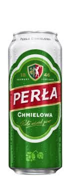 Perla Hopped (Chmielowa) Premium Lager Beer 16.9 oz (500ml)