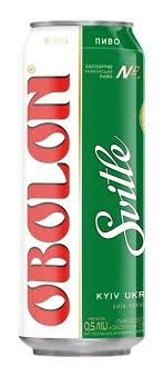Obolon Pale (Svitle) Lager Beer 16.9 oz (500ml)