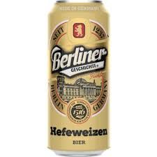 Berliner Geschichte Hefeweizen Wheat Beer 16.9 oz (500ml)