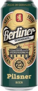 Berliner Geschichte Pilsner Beer 16.9 oz (500ml)
