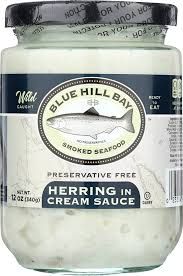 Herring in Cream Sauce Jar 12 oz (340g)