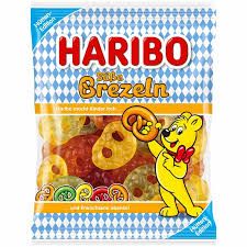 German Haribo Sweet Pretzels (Brezeln) Fruit Gums 6.2 oz (175g)