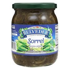 Belveder Chopped Marinated Sorrel (Szczaw Siekany) 17.6 oz (500g)