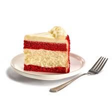 Juniors Red Velvet Cheesecake Slice