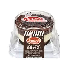Junior&#39;s Devil&#39;s Food Little Fella Cheesecake 4 oz (113g)