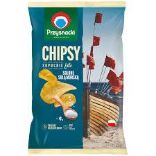 Przysnacki Kettle Boiled Sea Salt (Sól Morska) Chips 4.6 oz (130g) Przysnacki Kettle Boiled Sea Salt (Sól Morska) Chips 4.6 oz (130g)
