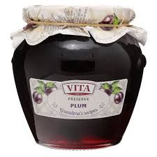 Vita Plum Preserves (Butter) 24 oz (670gr) Vita Plum Preserves (Butter) 24 oz (670gr)