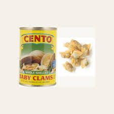 Cento Whole Shelled Baby Clams 10 oz (284g) Cento Whole Shelled Baby Clams 10 oz (284g)