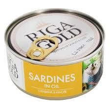 Riga Gold Sardines in Oil 8.5 oz (240g)