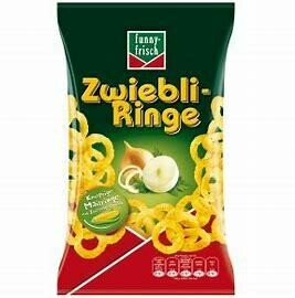 Funny Frisch Onion Flavor Rings (Zwiebli-Ringe) 2.8 oz (80g) Funny Frisch Onion Flavor Rings (Zwiebli-Ringe) 2.8 oz (80g)
