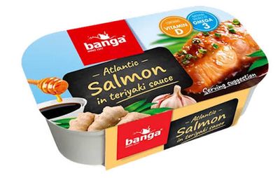Banga Atlantic Salmon in Teriyaki Sauce 4.2 oz (120g)