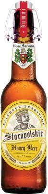 Staropolskie Honey Beer 16.9 oz (500ml)