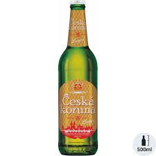 Staropilsen Česká Koruna Original Czech Lager 16.9 oz (500ml)