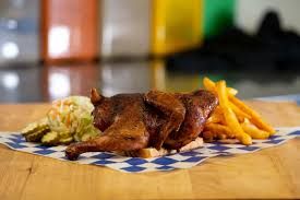 Dockside Smoked Half Chicken (sides sold separately). Order by Phone, In-Store and ONLINE.