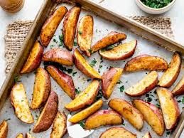 Dockside Potato Wedges with Fine Herbs.  Order by Phone, In-Store and ONLINE (including local delivery).