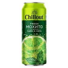 Chillout Fresh Mojito with Lime and Mint Flavor 15.2 oz (450ml)