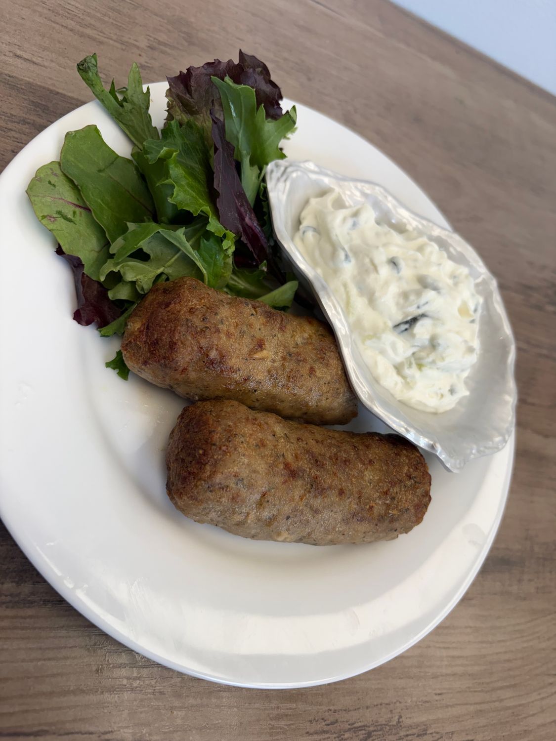 Greek Beef &amp; Feta Kebobs (2 pieces)