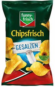 Funny Frisch Salted Chips (Gesalzen) 5.3 oz (150g)