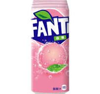 Fanta White Peach Soft Drink 16.9 oz (500ml)