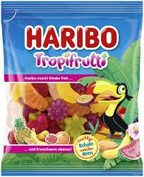 German Haribo Tropifrutti Fruit Gums 6.2 oz (175g)