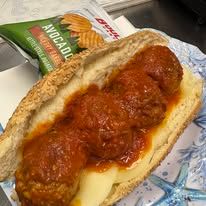 Dockside Italian 9" Classic Meatball Sub Sandwich. Order by Phone, In-Store and ONLINE.