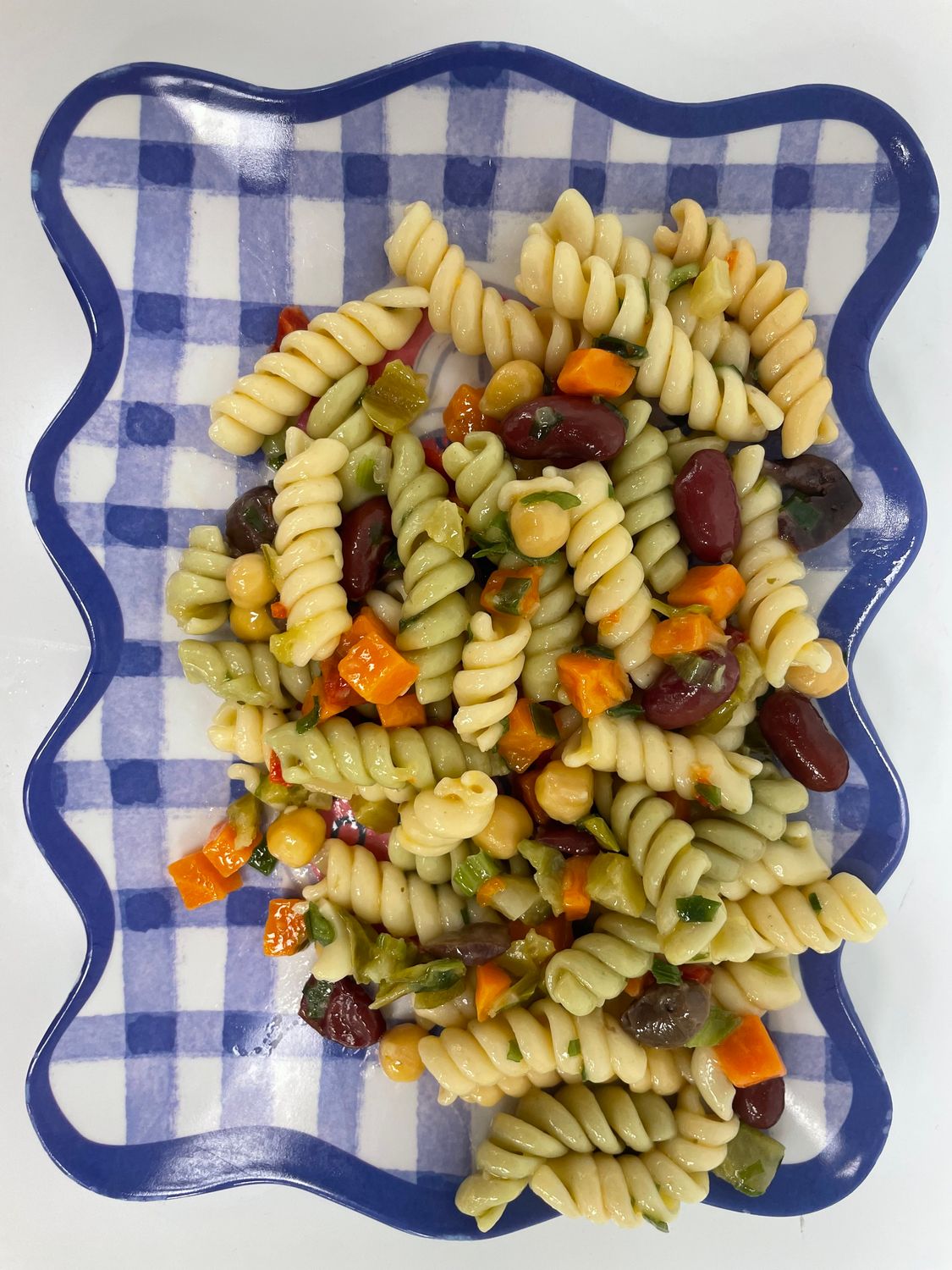 Dockside Tri-Color Rotini Pasta Salad, Order by Phone, In-Store and ONLINE. Dockside Tri-Color Rotini Pasta Salad, Order by Phone, In-Store and ONLINE.
