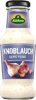 Kuhne Creamy Zesty Garlic Sauce (Knoblauch Cremig-Pikant) 8.5 oz (250ml)