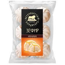 Peterburg Conditer Marshmallows with Creme Brulé Flavor (Zephyr) 10.9 oz (310g)