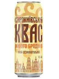Obolon Old Kiev Live Fermentation Kvas (Старокиївський) Can 16.9 oz (500ml)