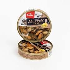 Banga Smoked Mussels in Oil 4.2 oz (120g)