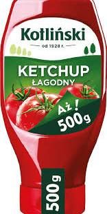 Kotlinski Mild (Lagodny) Ketchup 17.6 oz (500g)
