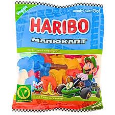 German Haribo Super Mario (Mario Kart) Fruit Gums 5.6 oz (160g)
