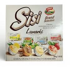 Lumar Wafer Balls Sisi 4-Flavor Selection (Mieszanka) 7 oz (200g)