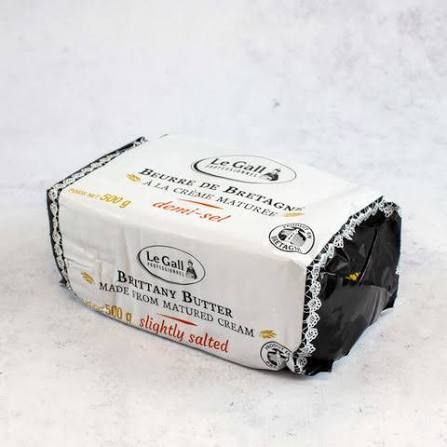 Le Gall Slightly Salted French Butter 17.1 oz (500g)