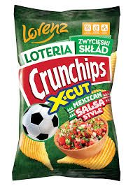 Lorenz Crunchips X-Cut Mexican Salsa Style Chips 4.6 oz (130g)
