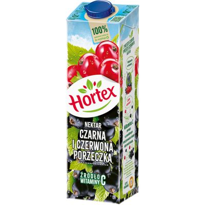 Hortex Black and Red Currant Juice (Czarna i Czerwona Porzeczka Nektar) 33.8 oz (1L) Hortex Black and Red Currant Juice (Czarna i Czerwona Porzeczka Nektar) 33.8 oz (1L)