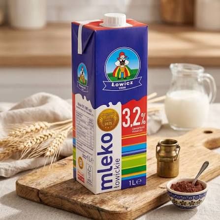 Mleczarnia Łowicz UHT Milk 3,2% Carton 33.8 oz (1 L) Mleczarnia Łowicz UHT Milk 3,2% Carton 33.8 oz (1 L)