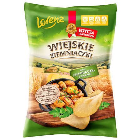 Lorenz Herb Potato Chips (Wiejskie Ziemniaczki Smak Ziemniaczki z Ziolami) 4.6 oz (130g)