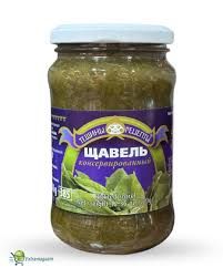 Mother-in-Law Recipes Sorrel Sour Salad (Тёщины Рецепты Щавель Консервированый) 12.4 oz (350g)