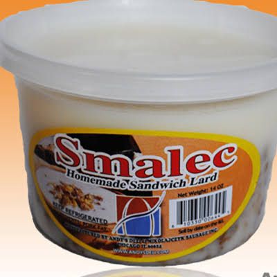 Andys Smalec Homemade Sandwich Lard 1 lb (454g)