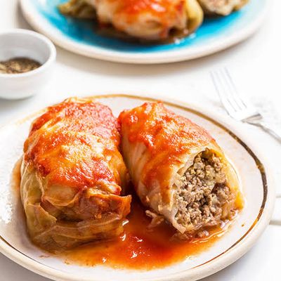 Polish Stuffed Cabbage with Beef (Golabki, Golumpki) - 3-4 pieces (1.5 lbs)