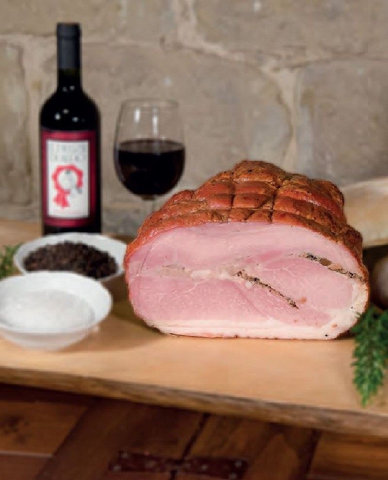 Italian Rosemary Ham (Prosciutto Cotto al Rosmarino) (1lb) Italian Rosemary Ham (Prosciutto Cotto al Rosmarino) (1lb)