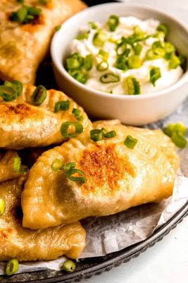 House-Made Polish Potato &amp; Onion Pierogi (European Flour, Olive Oil) 12-piece 13 oz (370g)